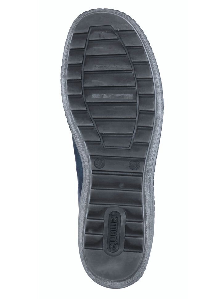 Remonte, bequeme Damen-Sneaker, Weite G, mit herausnehmbarem Fussbett BLAU