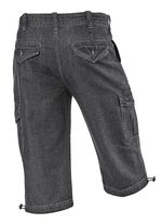 Jeans-Bermudas mit Cargotaschen in 3 Farben 