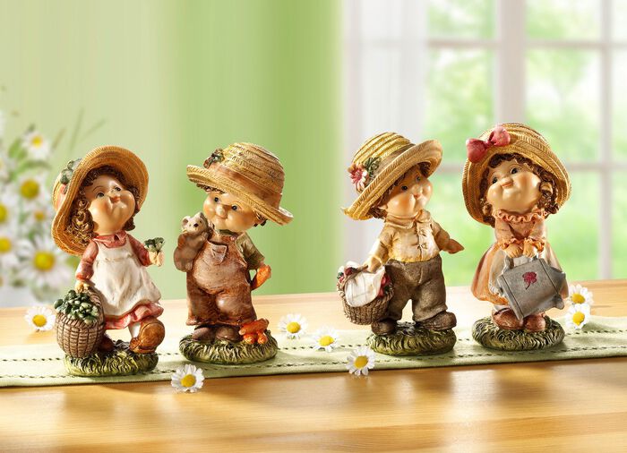 Gartenkinder, 2er-Set BUNT