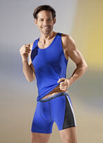 Dreierpack Achselshirts mit Einfassung