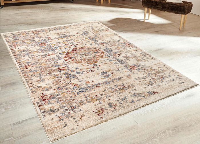 Hochwertige Br&uuml;cken und Teppiche, f&uuml;r Fussbodenheizung geeignet MULTICOLOR