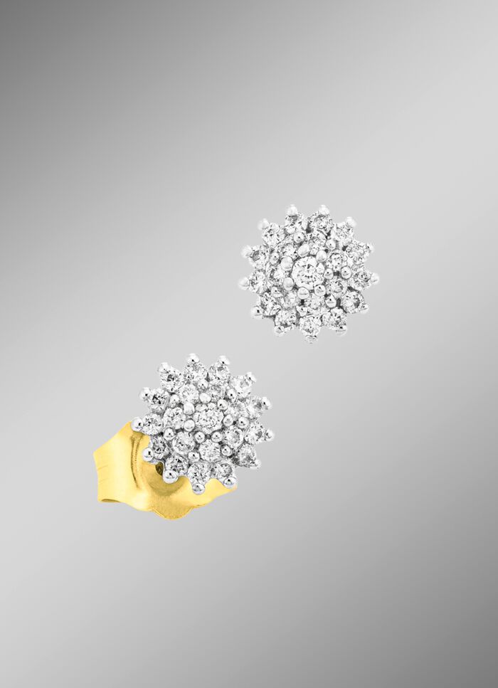 Ohrstecker mit Brillanten 
