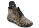 Toosoft Stiefelette aus Veloursleder BRAUN