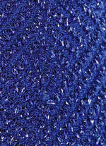 Hose mit edel funkelndem Glanzgarn ROYALBLAU