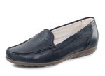 Waldl&auml;ufer, bequeme Damen-Slipper, Weite H, mit herausnehmbarem Fussbett 
