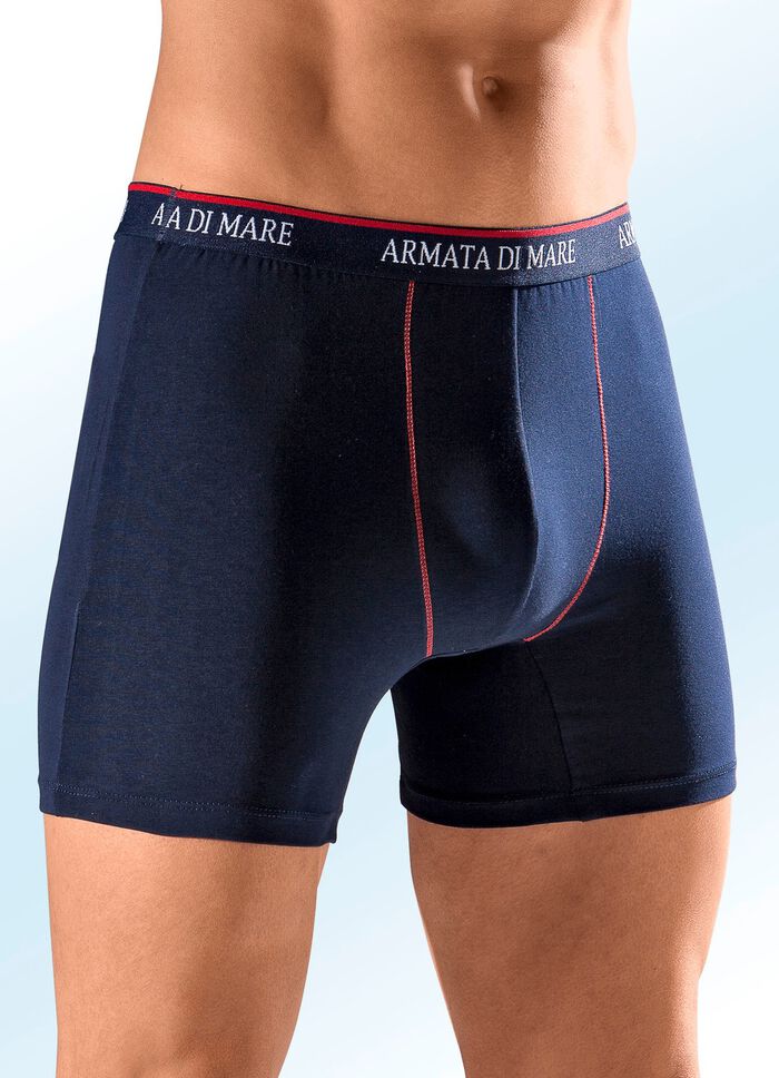Viererpack Pants mit Kontrastn&auml;hten 