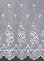 Vorhang Blumen mit Universalschienenband 