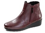 ELENA EDEN, gef&uuml;tterte Damen-Stiefeletten, Winterschuhe, Weite G, mit Rei&szlig;verschluss 
