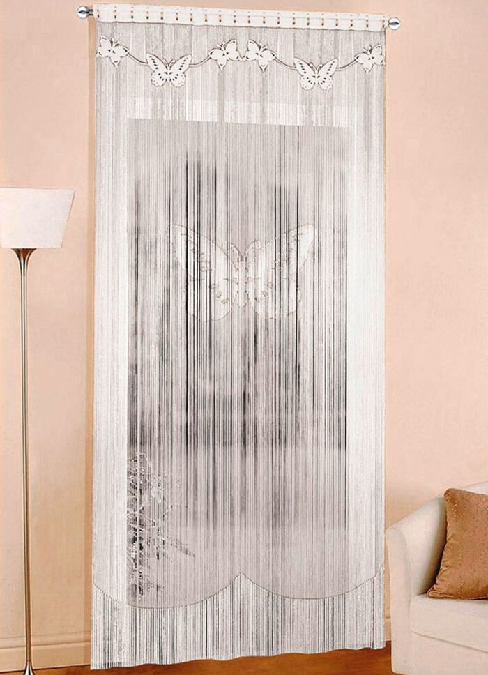 Fadenvorhang, passend f&uuml;r Vorhangstange und Schiene  