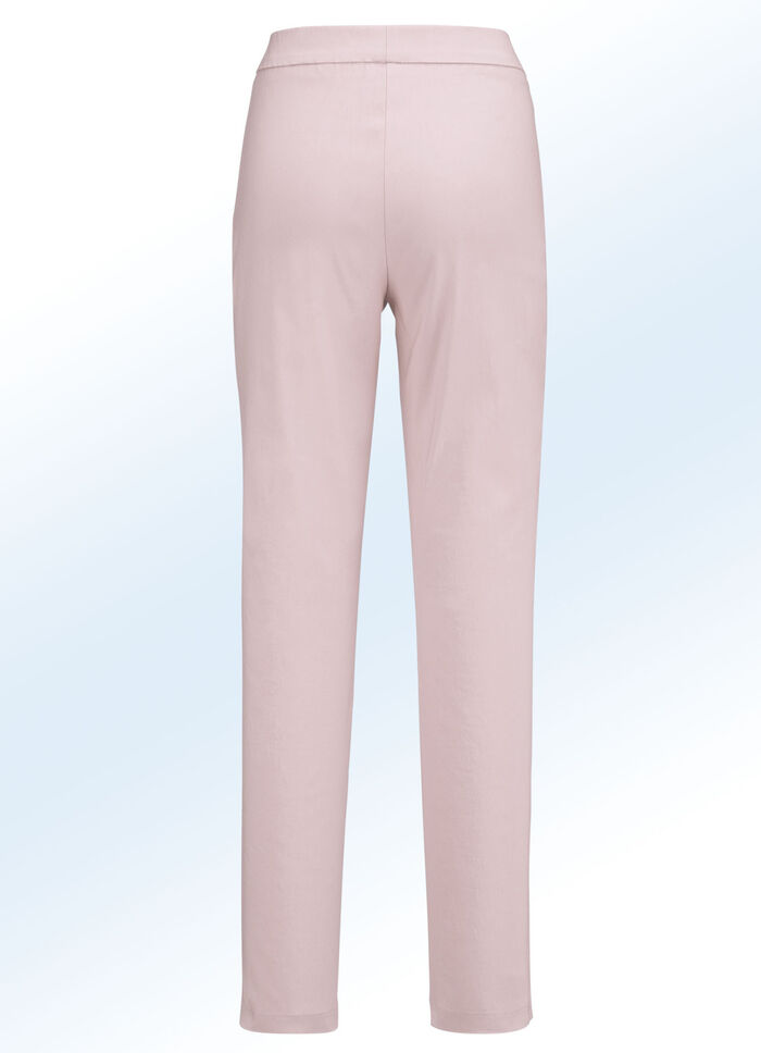 Hose mit angesagten Beinschlitzen ROSENHOLZ