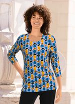 Shirt mit 3/4-langen &Auml;rmeln 