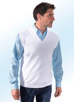 Pullunder mit Strukturmuster in 3 Farben 