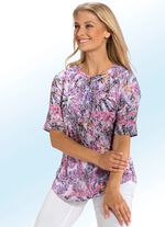 Transparente Tunika mit Baumwolle 