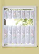 Kurzvorhang &laquo;Schmetterlinge&raquo; in verschiedenen Farben COLORIERT