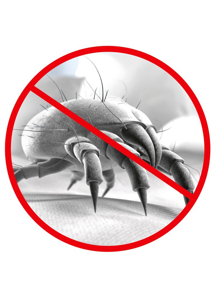 Milbensauger – vernichtet 99,9% aller Milben, Bakterien und Keime BLAU