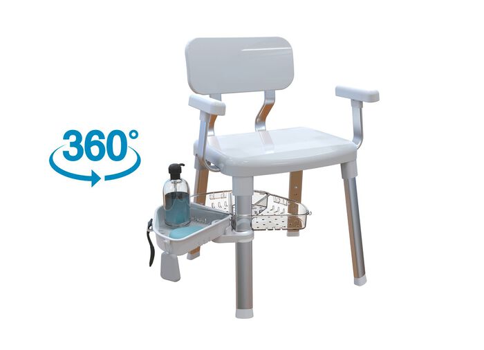 F&uuml;r sicheres Duschen und Baden - Dusch- und Badestuhl  