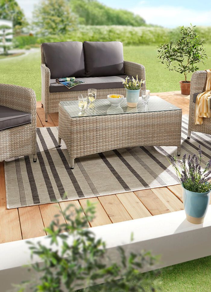 Br&uuml;cken und Teppiche f&uuml;r den Innen- und Aussenbereich 