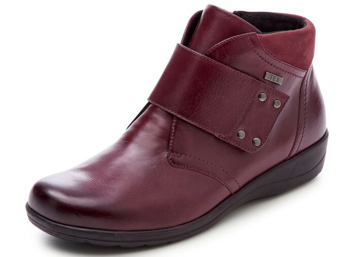 ELENA EDEN, atmungsaktive Damen-Boots, Weite H, mit Reissverschluss 