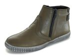 Gemini Stiefelette aus Rind-Nappaleder KHAKI