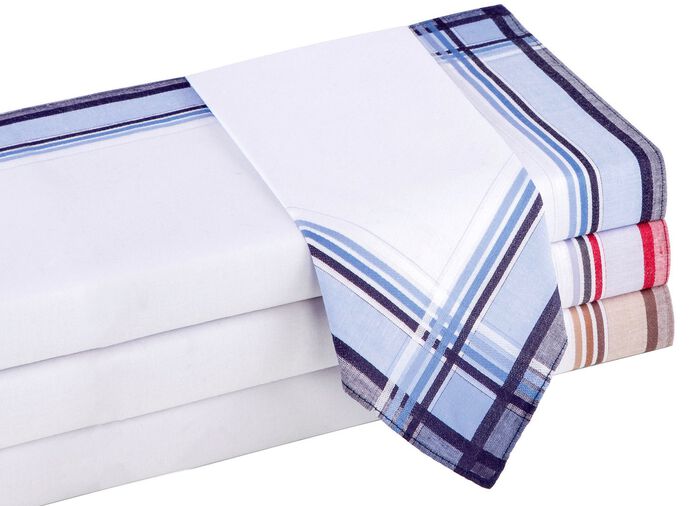 Herren-Stofftaschent&uuml;cher 