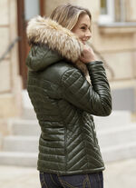 Lederkurzjacke von «Cabrini» 