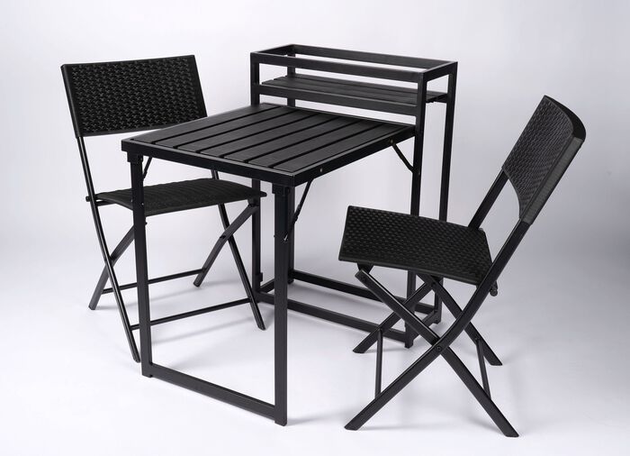 Klappbares Balkon-Set 
