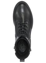 Libelle Schn&uuml;r-Stiefelette SCHWARZ