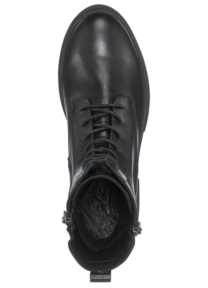 Libelle Schn&uuml;r-Stiefelette SCHWARZ