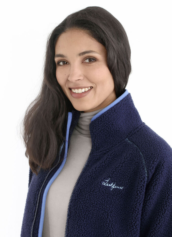 Kurzmantel mit gebondeter Plüsch-Innenausstattung 