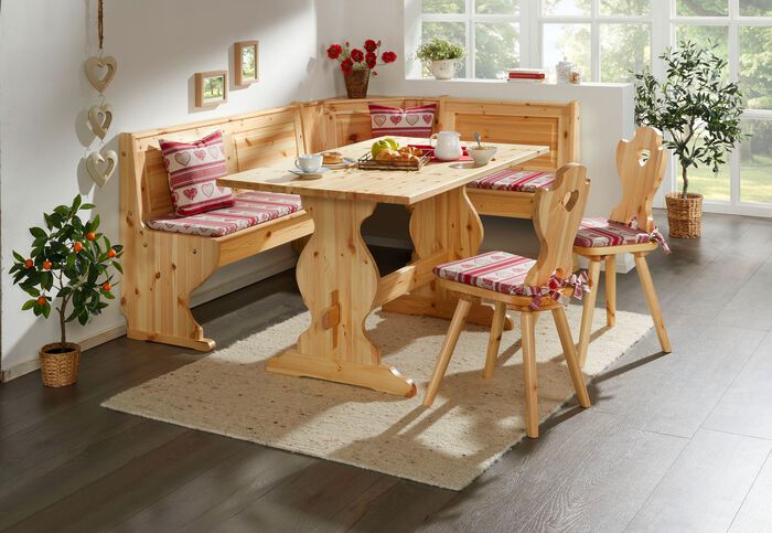 Esszimmerm&ouml;bel aus massivem Kiefernholz NATUR