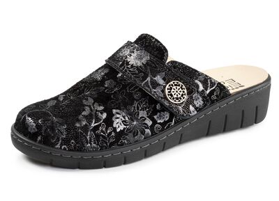 ELENA EDEN, klassiche Damen-Clogs, Weite H, mit herausnehmbarem Fussbett 