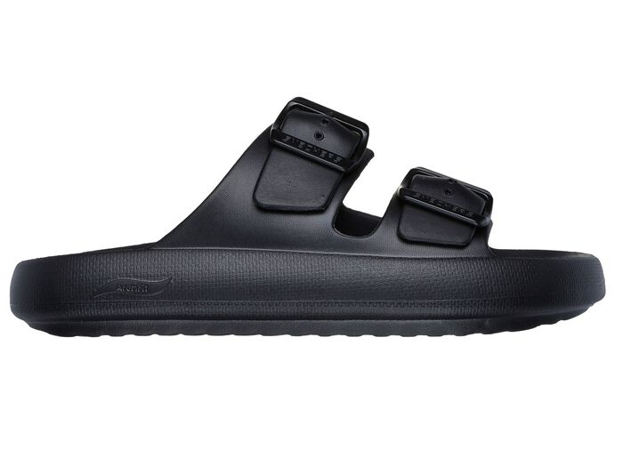 SKECHERS Pantolette aus Synthetik SCHWARZ