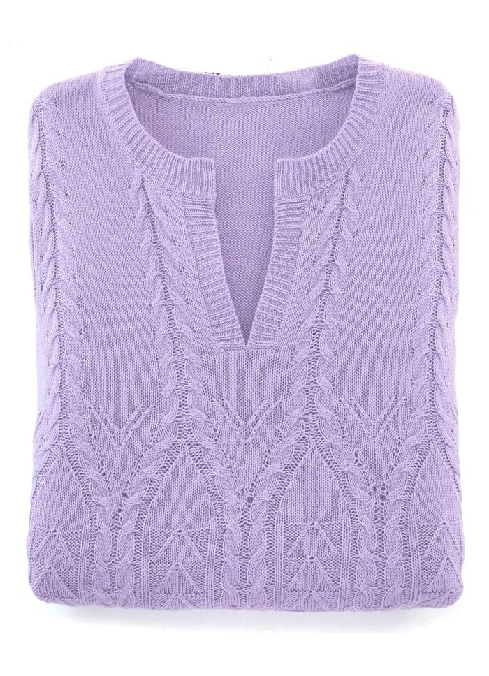 Pullover in sehr weicher Qualität FLIEDER