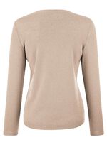 Pullover mit Kaschmir  BEIGE