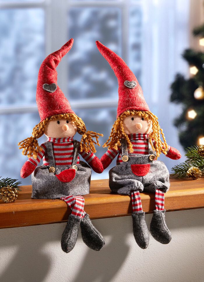 Kantenhocker Wichtel, 2er-Set 