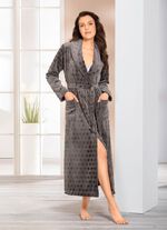 Hausmantel aus Micropl&uuml;sch 