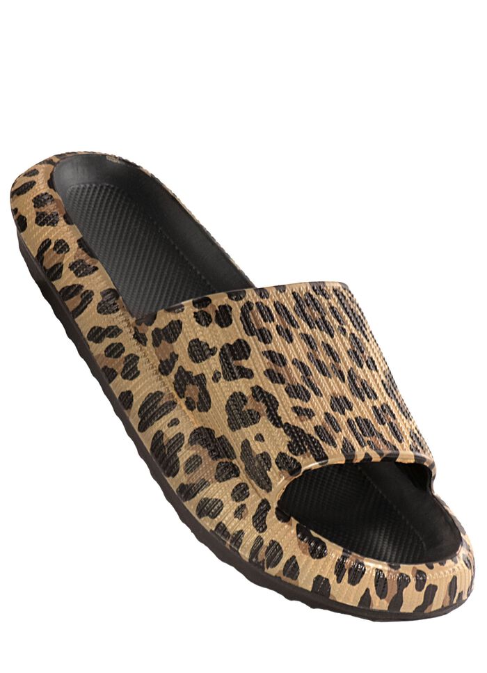 Wolken-Slipper &raquo;vitapelle&raquo; mit Animal Print 