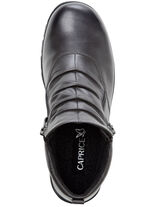 ELENA EDEN, gefütterte Damen-Boots, Winterschuhe, Weite H, mit Reissverschluss GRAU