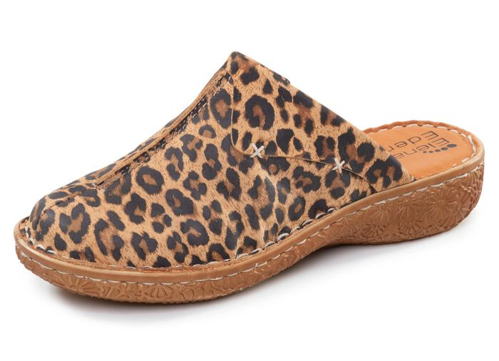 ELENA EDEN, klassische Damen-Clogs, Weite G, mit Gummizug 