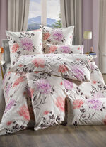 Fein-Renforce-Bettwäsche-Garnitur von Florella SILBER