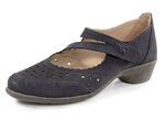 ELENA EDEN, bequeme Damen-Pumps, Weite H, mit herausnehmbarem Fussbett DUNKELBLAU