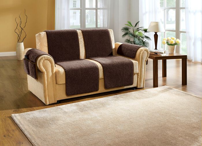 Naturnahe Wohnaccessoires aus Schafschurwolle DUNKELBRAUN