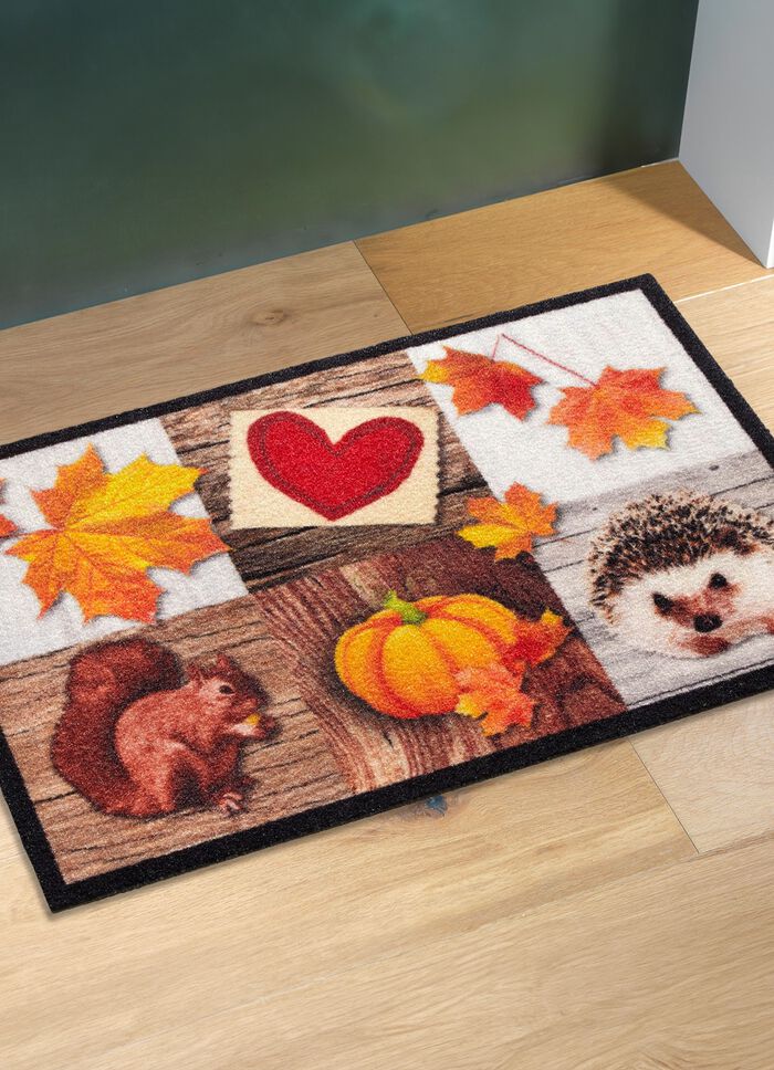 Fussmatte mit rutschhemmender R&uuml;ckseite 