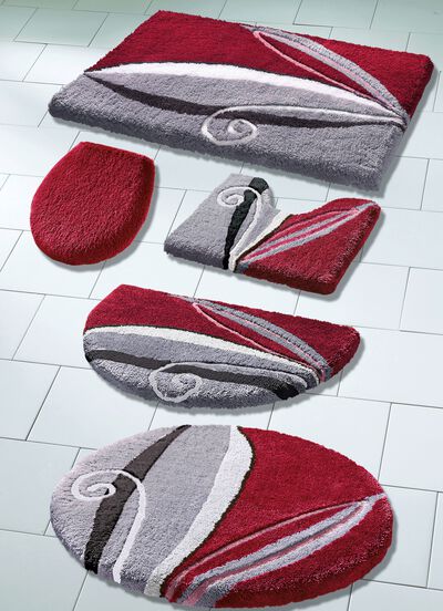 Weiche Badgarnitur mit rutschhemmender R&uuml;ckseite 