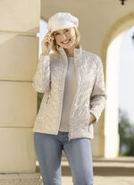 Wendejacke mit Reißverschlussleiste 