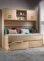 Bett mit 2 Schubladen ARTISAN EICHE