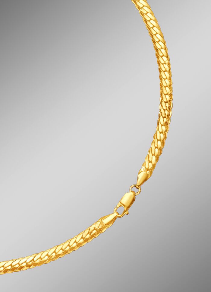 Enge Panzerkette mit Karabinerverschluss 