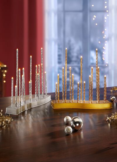 Stableuchte aus Metall 