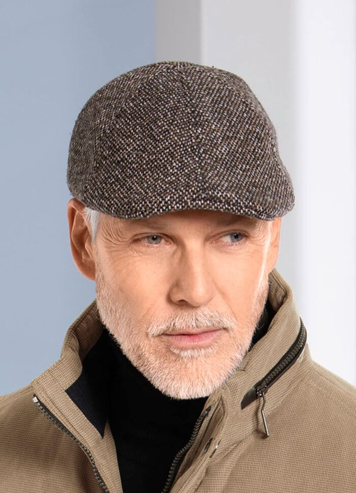 Klassische Herren-Schieberm&uuml;tze  BRAUN