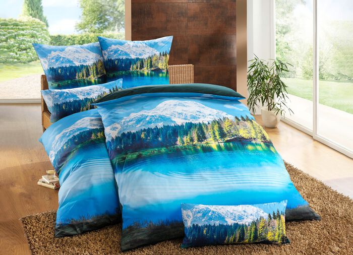 Renforc&eacute;-Bettw&auml;sche-Garnitur mit Reissverschluss 